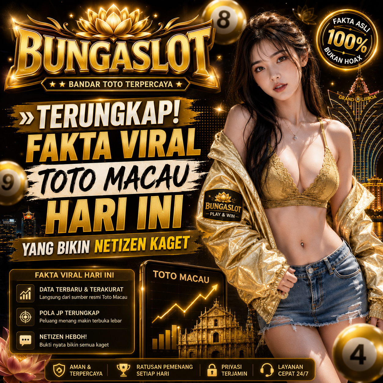 BUNGASLOT: Akses Event Asia & Update Angka Hongkong Terlengkap