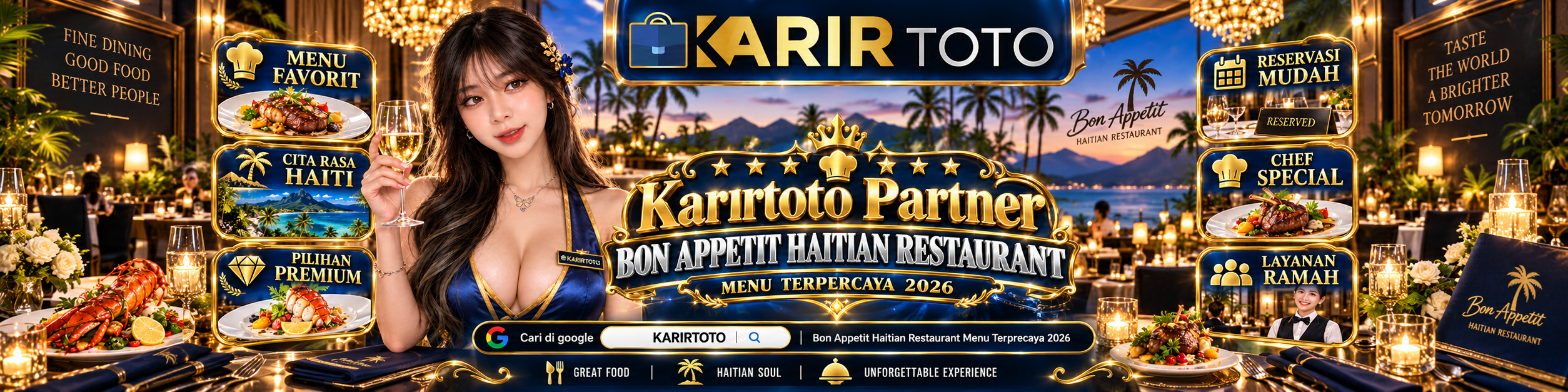 banner karirtoto bon appetit menu