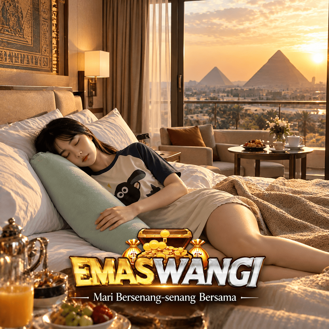 EMASWANGI : Hotel dengan pemandangan langsung ke Kawasan Piramida Agung Giza by Hey siriusly