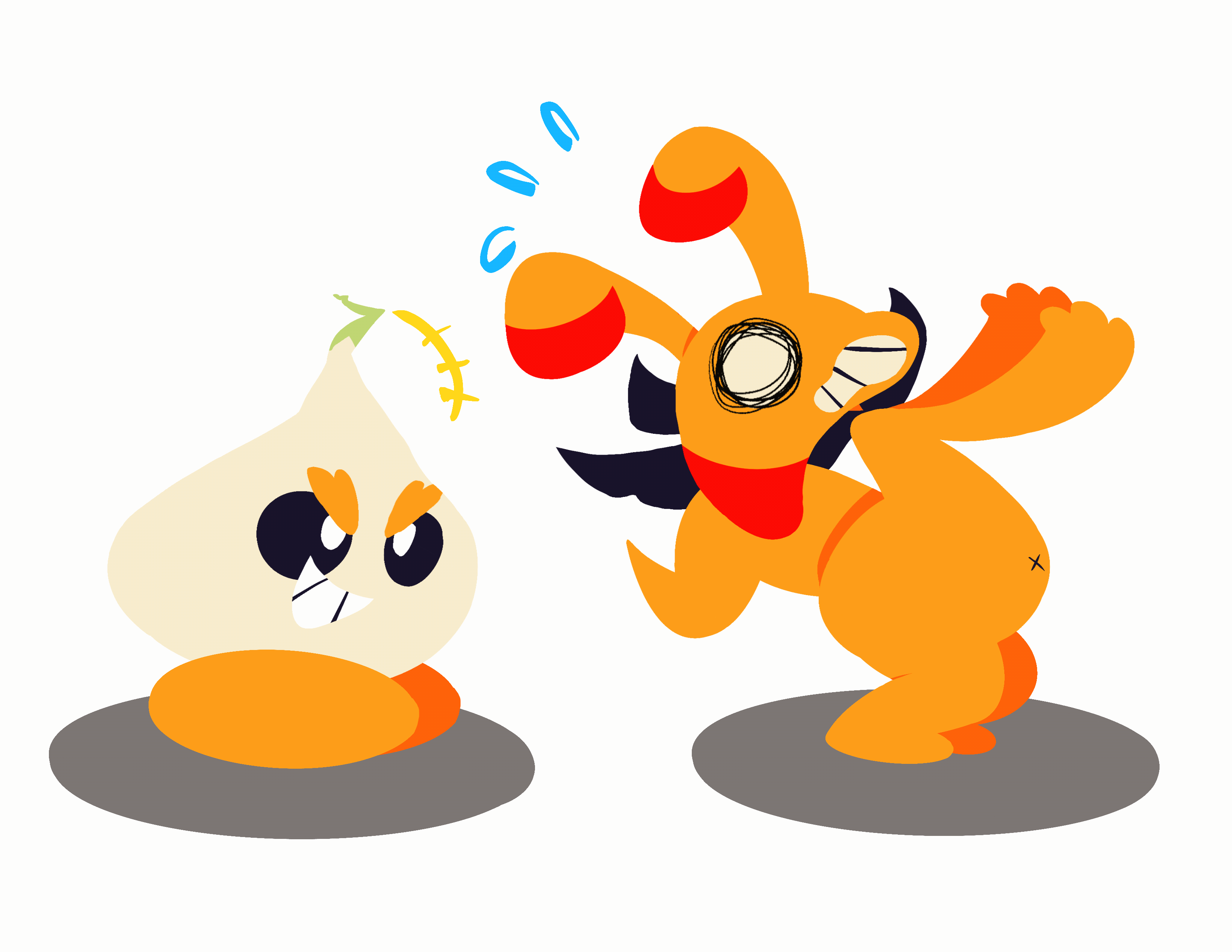 Garlic and Vampire Chase