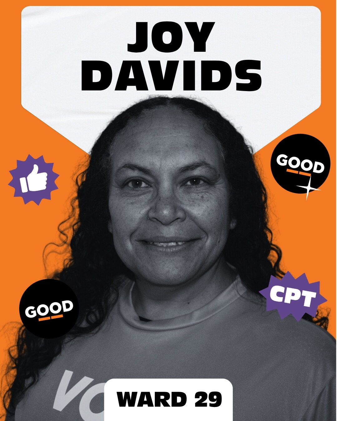 Joy Ward 29 Candidate