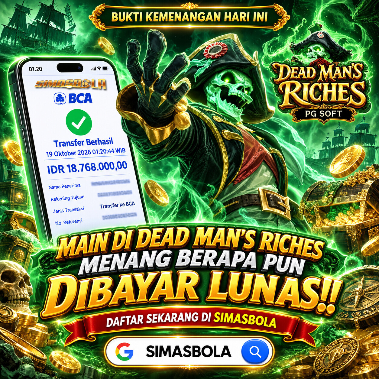 Bukti Kemenangan JP SIMASBOLA