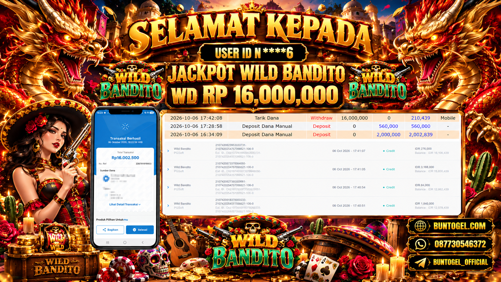 BUKTI BAYAR BUNTOGEL