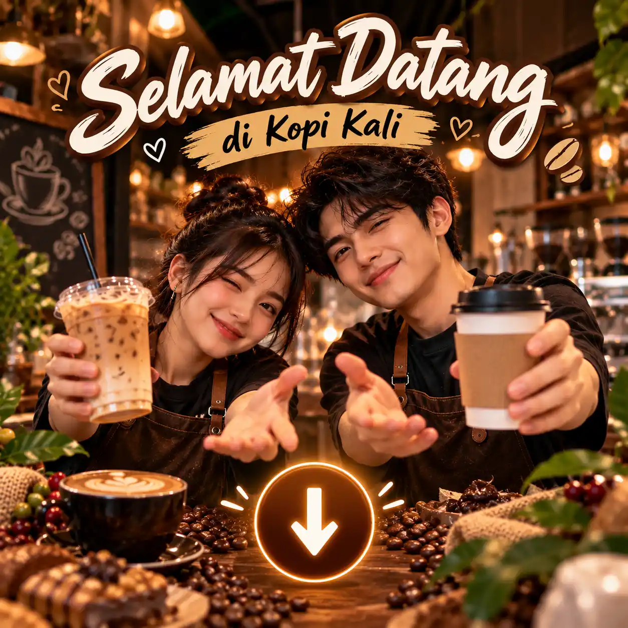 Kopi hangat Kopi Kali