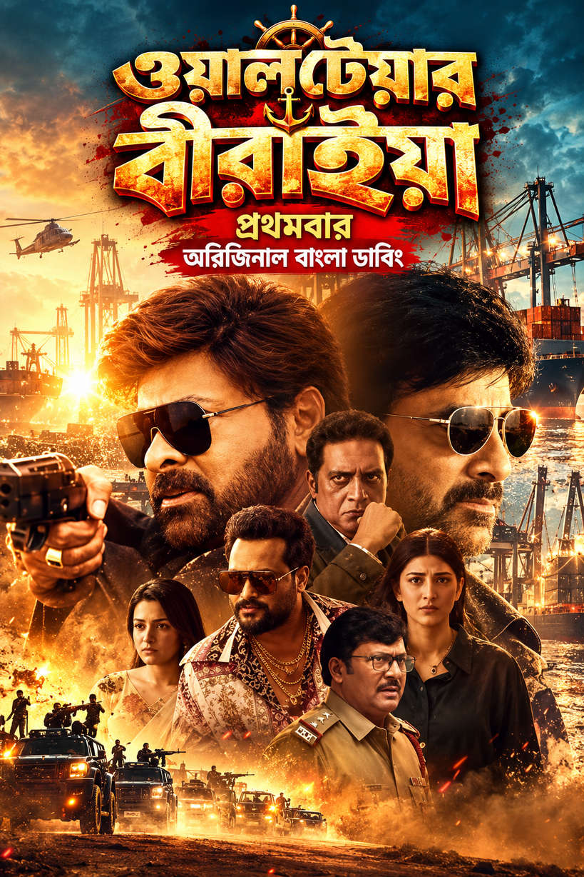 Waltair Veerayya 2026 Bengali Dubbed Movie ORG 720p WEB-DL 1Click Download