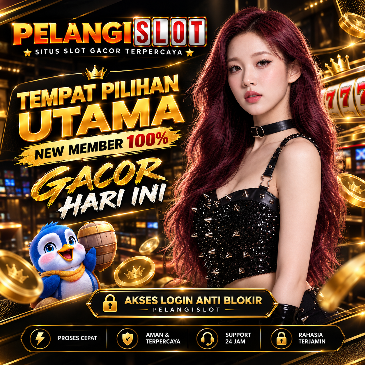 Pelangislot Banner Utama Promo Bonus 100%
