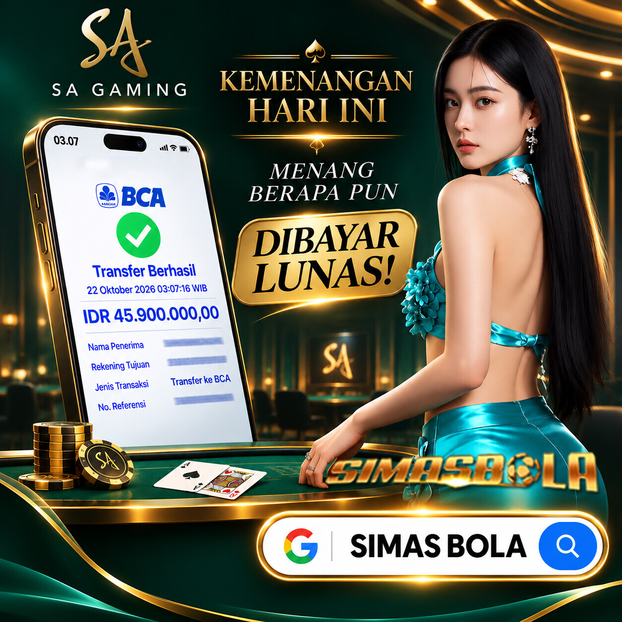 Bonus Pemain Baru 200K SIMASBOLA
