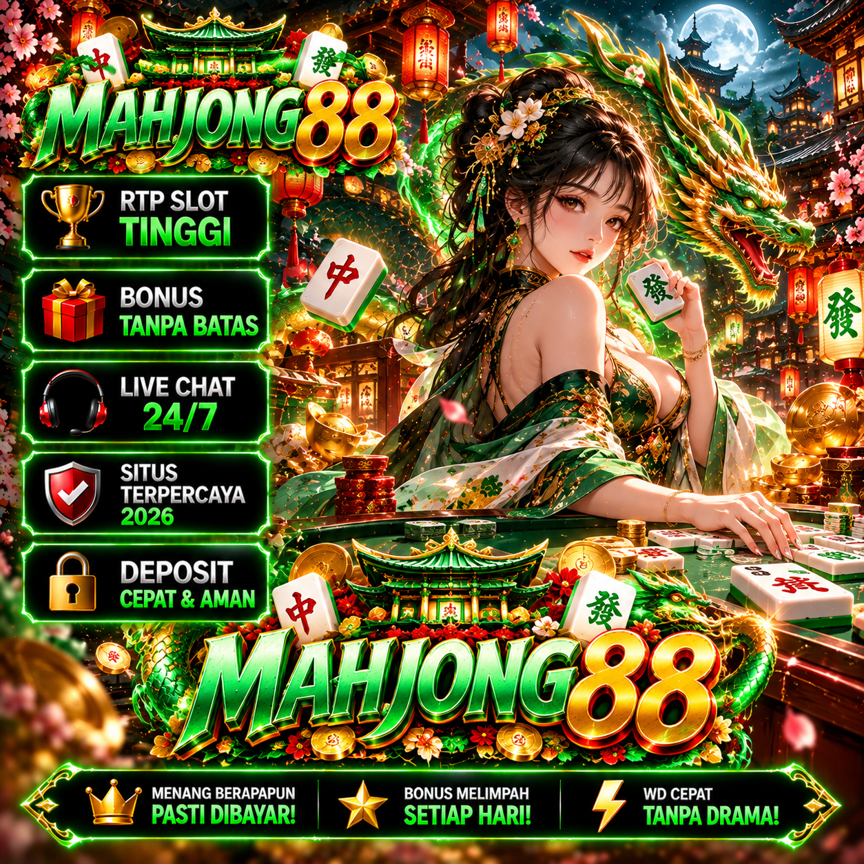 MAHJONG88 # Link Login Trend Fitur Bandar Slot Gacor Mahjong Hitam