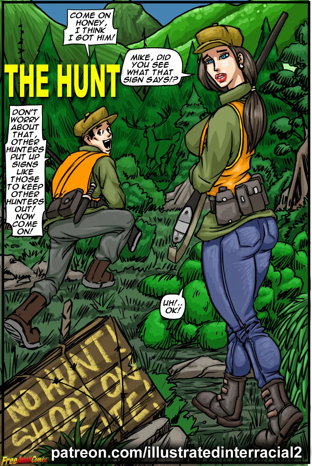 Illustratedinterracial – The Hunt