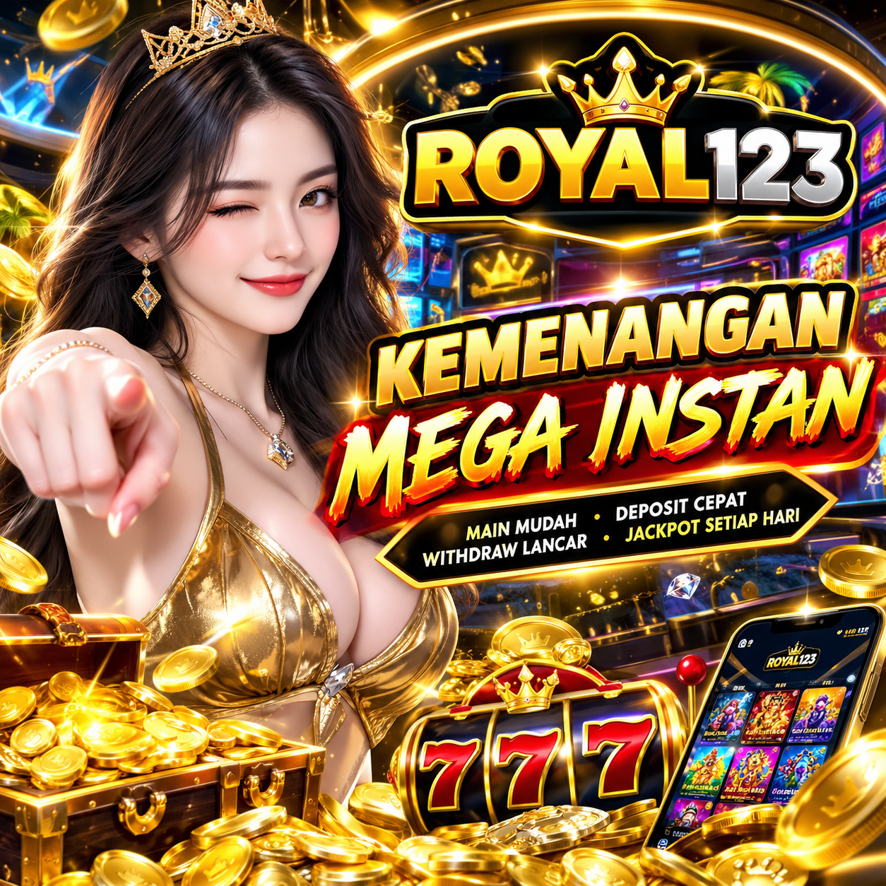 ROYAL123 : Bongkar Rahasia Kemenangan Mega Instan Bikin Menang Jadi Mudah